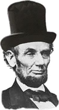 Image result for abraham lincoln with hat